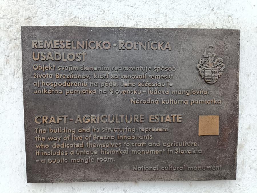 Remeselnícko - roľnícka usadlosť, Rázusova 20, Brezno